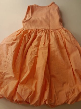 Vestido naranja niña Primark 5-6 años