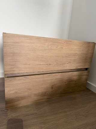 Mueble de baño de madera sin lavabo nuevo