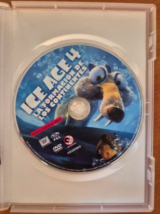Ice Age 4: La Formación de los Continentes DVD