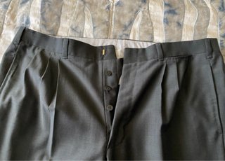 Pantaloni sartoriali uomo grigio scuro