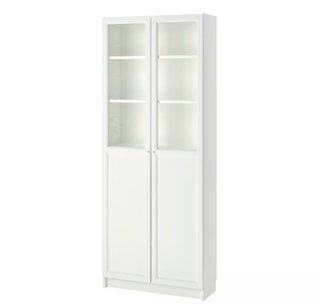 Estanteria blanca de madera