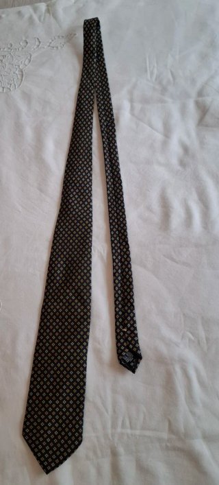 Cravatta vintage Desirée in seta