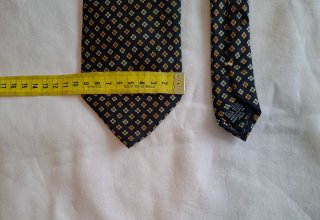 Cravatta vintage Desirée in seta