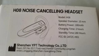 Auricolare Bluetooth Atheewon H08 Noise Canceling