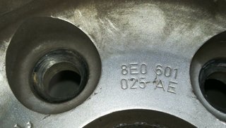 Audi 203728 8e0601025ae llanta a4 avant 2.0 tdi
