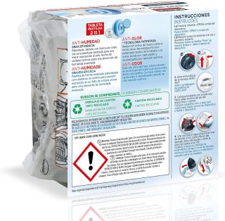 Rubson AERO 360° Tableta de recambio de olor neutr