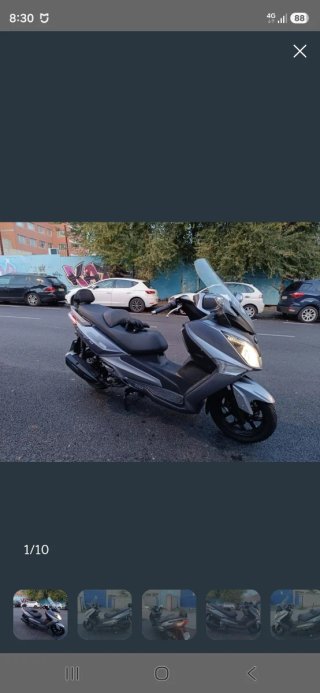 SYM Joymax 125i Confort Gris