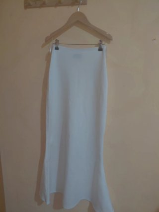 Cancán vestido novia blanco talla única