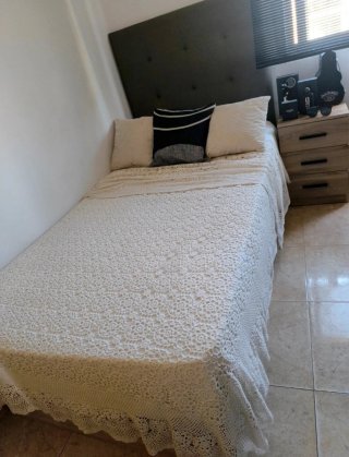 Colcha artesanal estilo boho