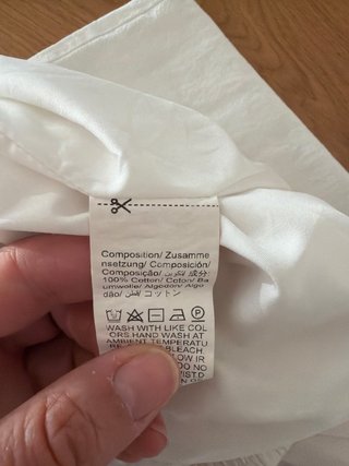 Pantalones blancos anchos