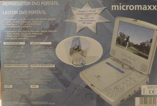 Reproductor DVD Portátil Micromaxx 7 TFT