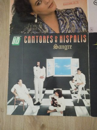 Lote 4 discos de Vinilo Flamenco y Sevillanas