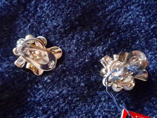 Pendientes Oro 18k Perlas y Circonitas