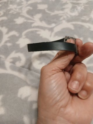 Pulsera de acero plateada