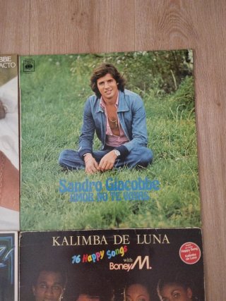 Lote 5 discos de Vinilo Sandro Giacobbe, Tozzi
