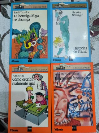 Lote de libros