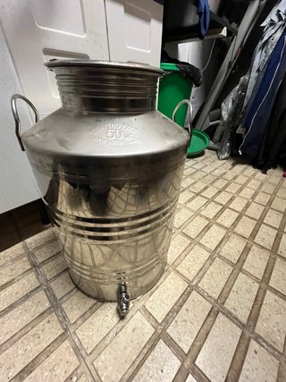Bidón Acero Inoxidable Quattro EffE 50L