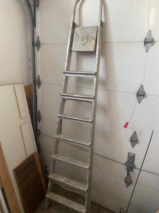 escalera 7 peldaños