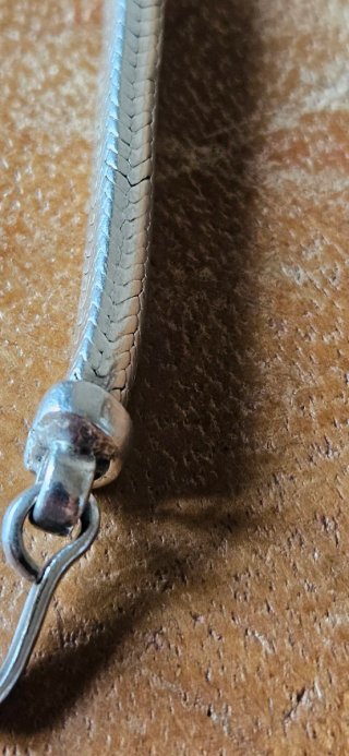 Bracciale snake in argento