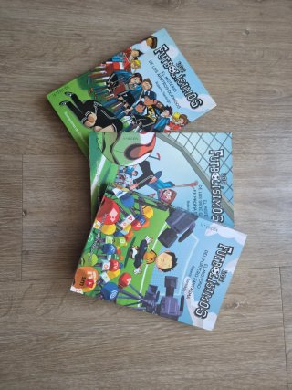 Pack 3 libros de Los futbolísimos 1,2y3