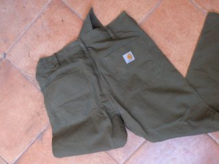 Pantalones Carhartt Verde Oliva