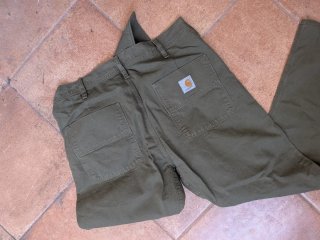 Pantalones Carhartt Verde Oliva