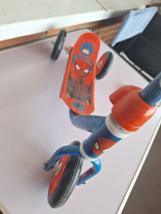 Patinete Spiderman 3 Ruedas Niños