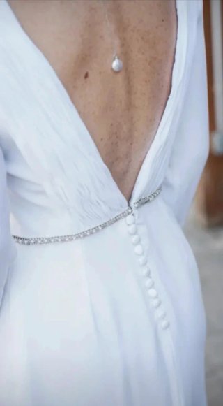 Vestido Novia Alta Costura Blanco