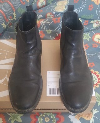 Botines Geox Piel Negros Talla 42