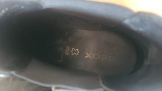 Botines Geox Piel Negros Talla 42