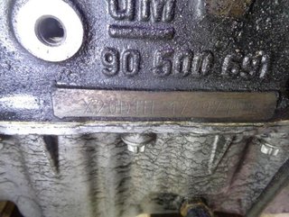 Motor completo opel x20dth vectra 2.0 rectp4978076