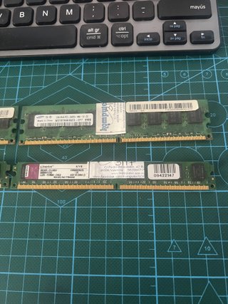 4x 2GB DDR2 Memoria RAM