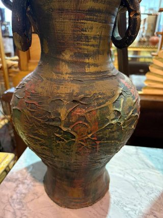ANTIGUO JARRÓN DE TERRACOTA