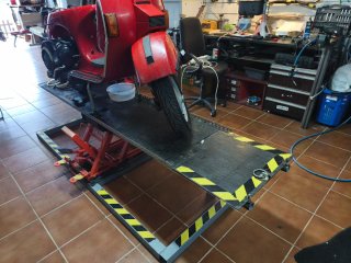 Elevador para motos