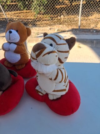 Lote Peluches Animales Corazón