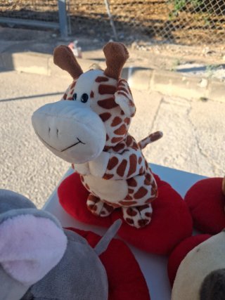Lote Peluches Animales Corazón