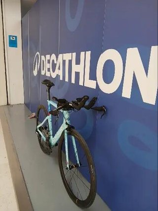 Bici TT "Cabra" BLUE Di2