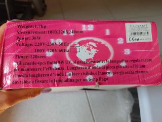 Lampada UV LED Unghie 36W