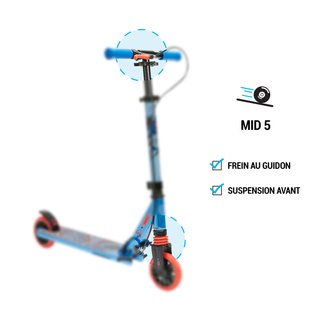 PRODUCTO OCASIÓN: Patinete Scooter Oxelo MID5 Niños Freno