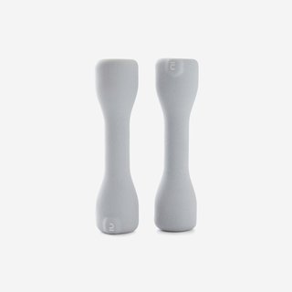 Par Mancuernas Fitness Easy Gris 3 kg x2