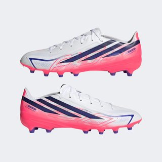 Botas adidas F50 Hyperfast League AG Adulto Blanco/Violeta
