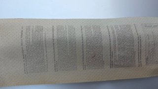 Tendina Rullo Lunotto Filtravedo 110cm