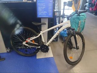 Bicicleta MTB Travesía Expl 50 Gris Claro