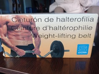 Cinturón de halterofilia Salter