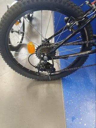 Bicicleta niños 20 Pulgadas MTB 6-9 Años EXPL 500 negro