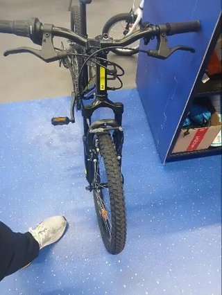 Bicicleta niños 20 Pulgadas MTB 6-9 Años EXPL 500 negro