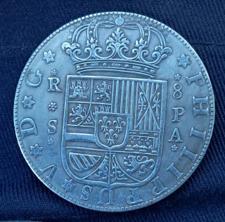 Moneda 8 Reales 1731