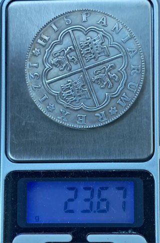 Moneda 8 Reales 1731