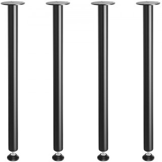 Piernas de Escritorio Ajustables de 762MM, Juego de 4 Piernas de Mesa de Oficina de Acero Reforzado para DIY, Capacidad de Carga de 544.3KG Piernas de Escritorio de Alta Resistencia, Piernas de In...