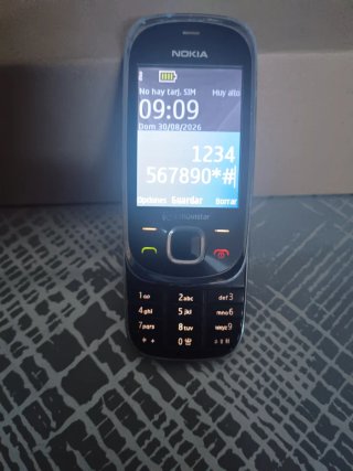 Telefono Mobile Nokia 7230 Nero